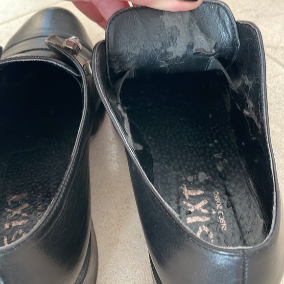 Disco Rosso Italian Leather Studded Loafers - Picture 9 of 11